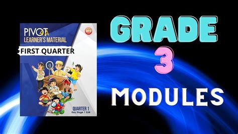 Use the module with care. . Pivot 4a calabarzon module grade 3 quarter 3